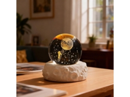 Luminária Noturna Criativa Em Formato De Bola Cristal 3d Com Tema