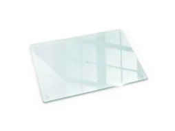 Tábua de cortar em vidro Espelharte, Vidro transparente 80x52 cm