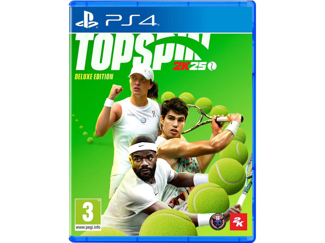 Jogo PS4 Top Spin 2K25 - Collector´s Edition