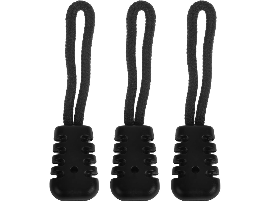 Upouart Conjunto De 100 Puxadores Zíper Em Pvc Para Bolsas E Calçados, Com Cabeça De Zíper Resistente E Tamanho Compacto