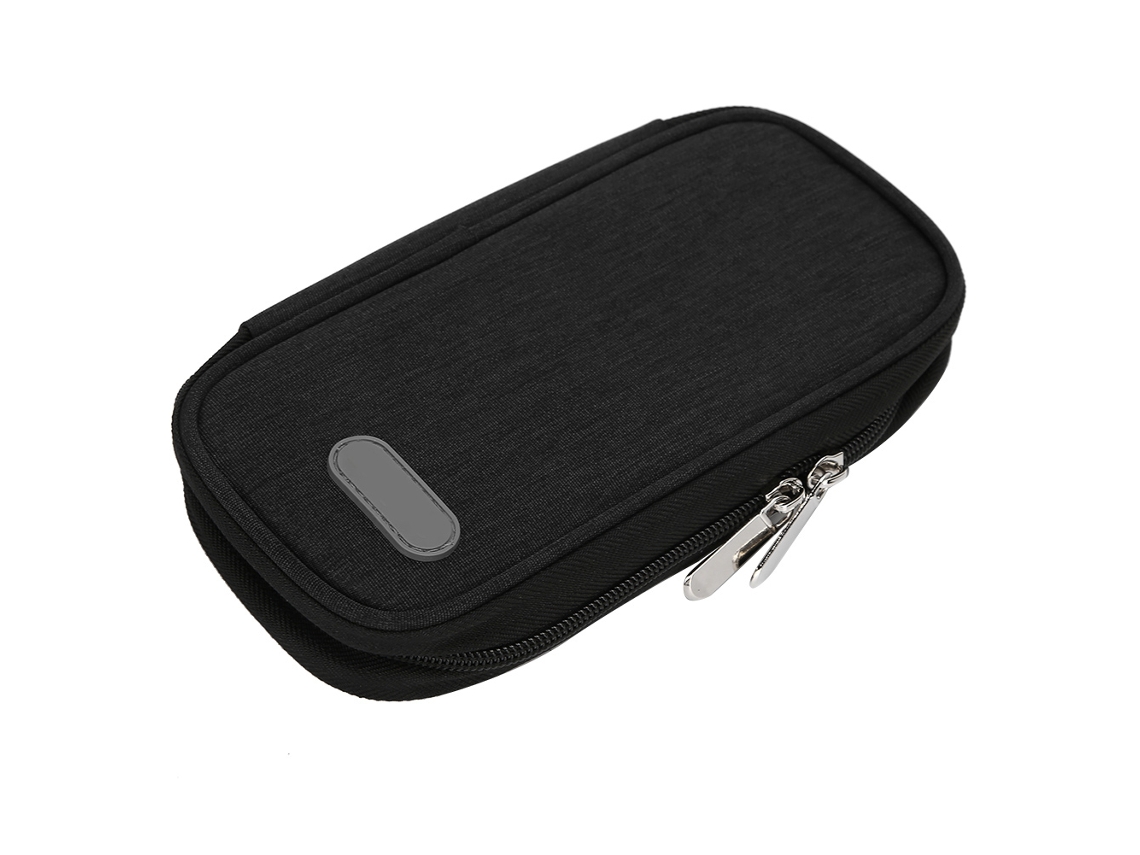 Lurelia Bolsa Térmica Para Insulina Isolado Portátil Impermeável Preto