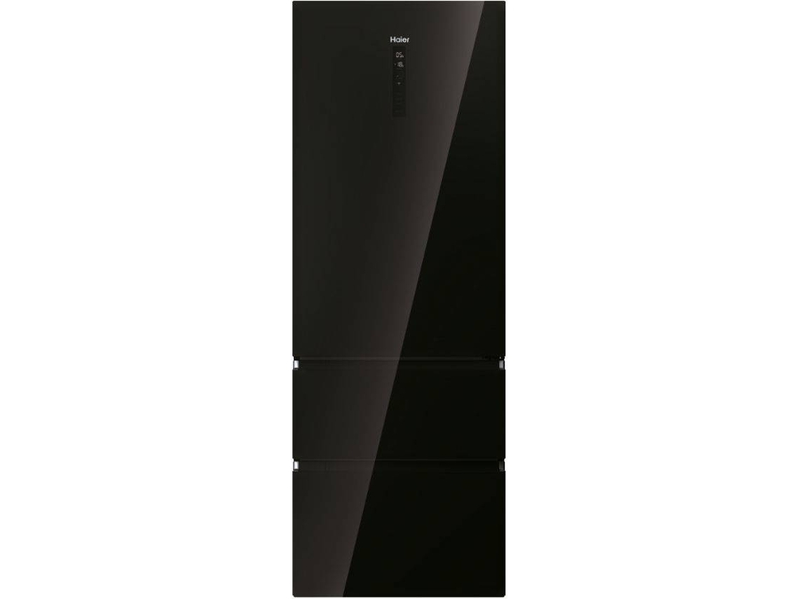 Frigorífico Combinado HAIER HTW7720DNGB (No Frost - 200,6 cm - 483 L - Preto)