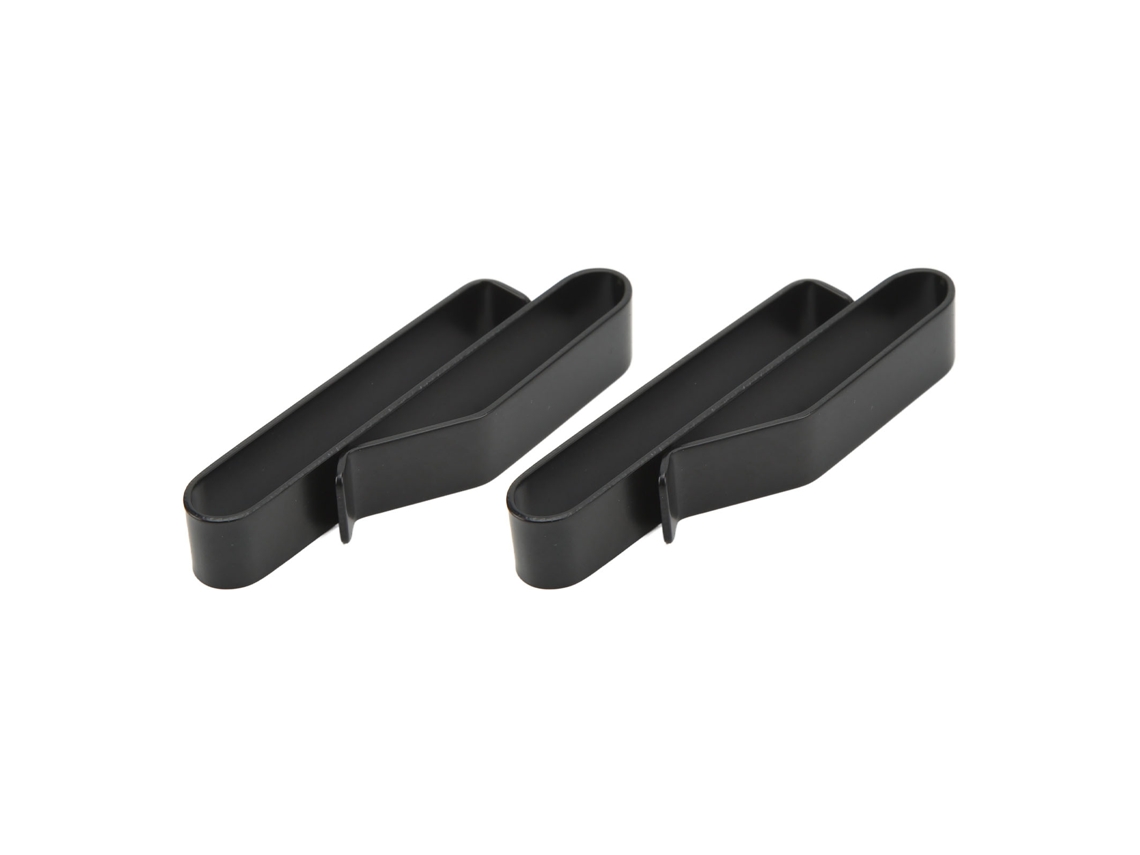 2pcs Aro De Chave Porta-chave Carro Clip De Suspensão Exterior Buckle Aço Inoxidável Novo Tipo