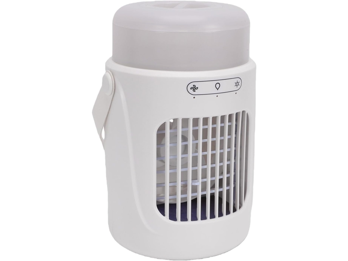 Mini Ventilador Com 3 Velocidades, De Mesa Base Removível, Portátil,