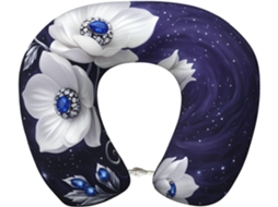Travesseiro Ergonômico Starry Night Blooms | S/MARCA