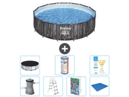 Bestway Piscina Bestway Steel Pro Max Redonda - 427x107 Cm - 8-peças S594