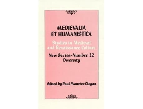 Livro medievalia et humanistica, no.22 de paul clogan (inglês)