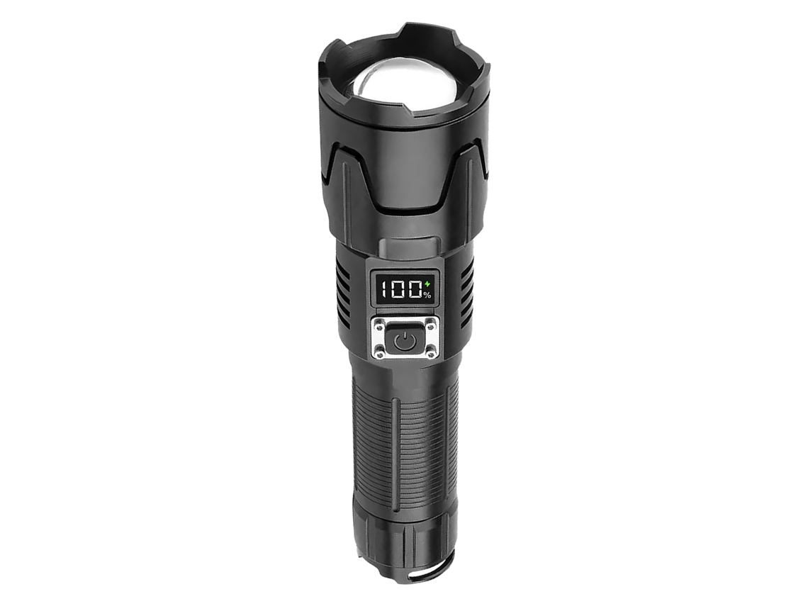 Laxiscreed Lanterna Led Recarregável Usb De Alta Brilho 120.000lm