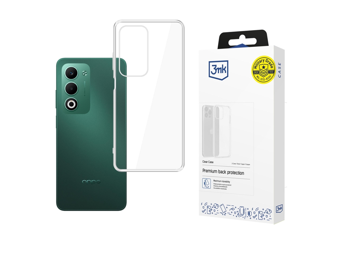 Capa Transparente 3mk Para Oppo A5 5g A5 4g A5m, Feita De Material Transparente.
