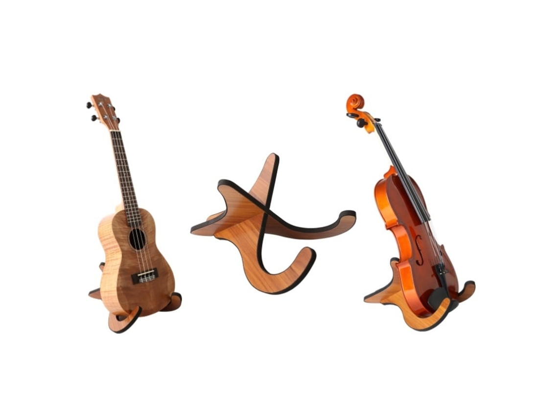 Lurelia Suporte Para Guitarra De Madeira Dobrável