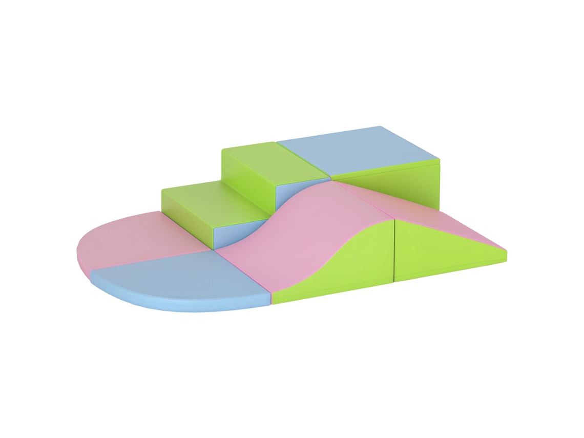Módulo De Desenvolvimento Motor Para Bebês Com 6 Peças, Curso De Em Espuma Epe Para Crianças Em Idade Pré-escolar, Multicolorido