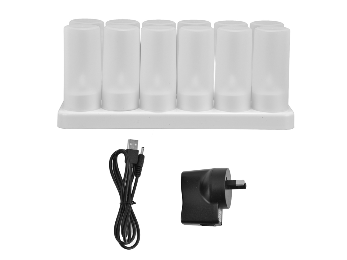 Lâmpada de Velas Led Recarregável LAXISCREED