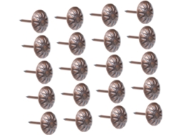 500 Peças De Tachas Decorativas Em Formato Bolha, Com Flores, Para