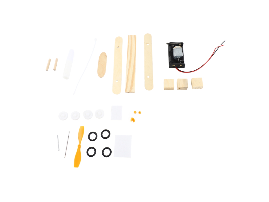 Kit de Planeador Elétrico Madeira | S/MARCA