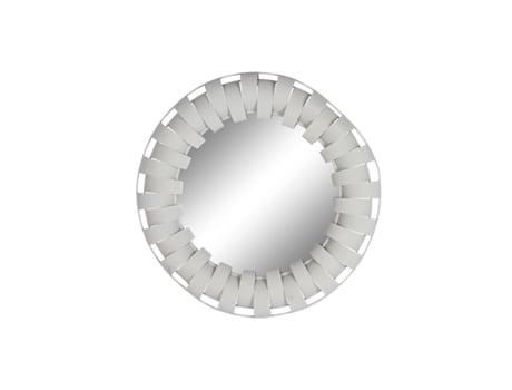 Espelho de parede HOME ESPRIT Branco Moderno 87 x 7,5 x 87 cm