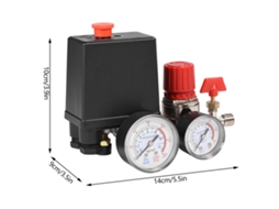 Interruptor De Pressão Regulador Válvula Compressor Ar