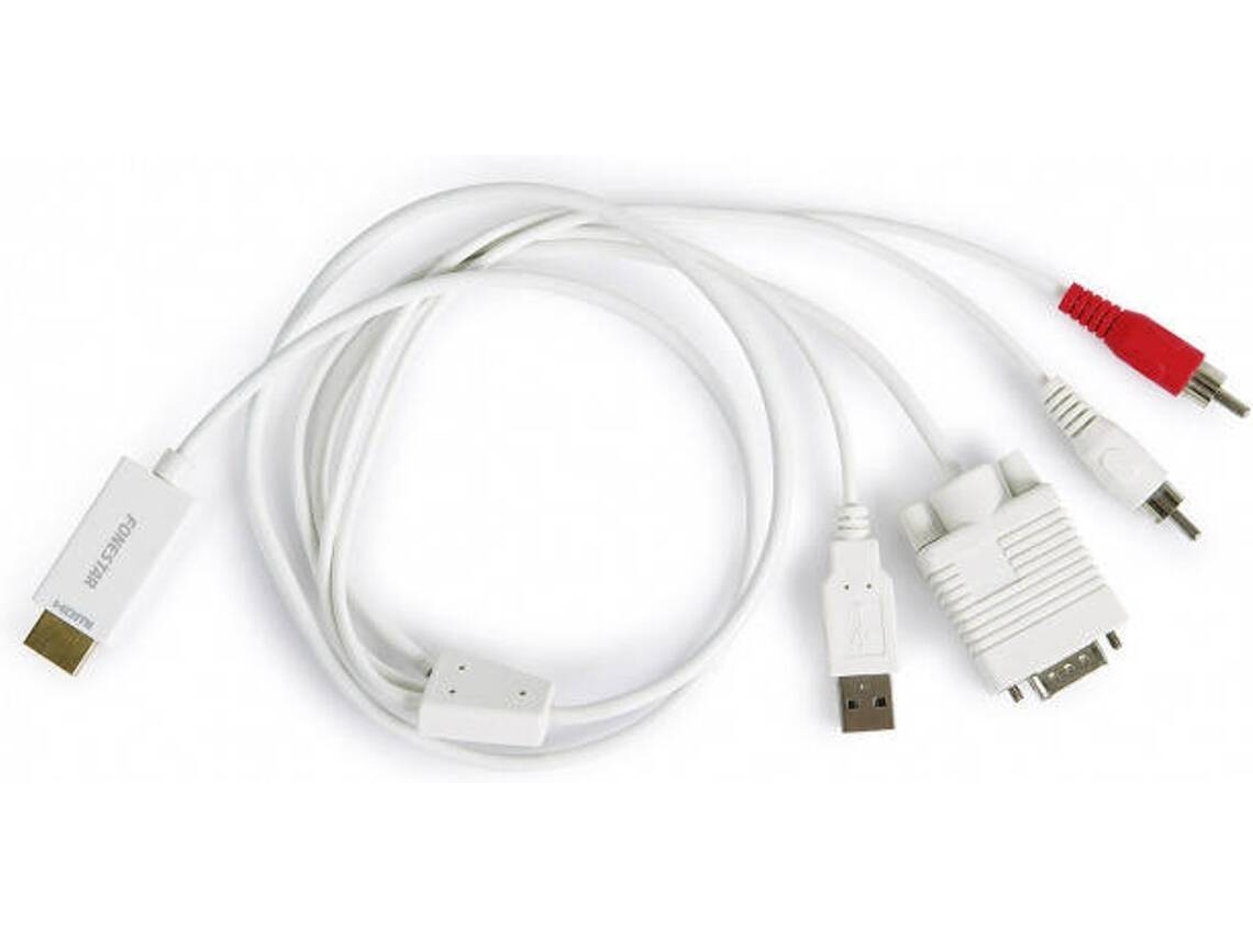 Cabo HDMI FONESTAR (0.90 mm - HDMI-VGA)