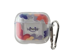 Capa Para Fone De Ouvido Lenovo Lp40 Pro Tws Com Design De Sorriso Ly Ebike