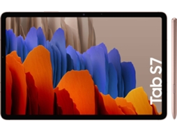 Tablet SAMSUNG Galaxy Tab S7 (11'' - 128 GB - 6 GB RAM - Wi-Fi - Bronze)