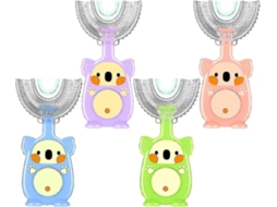 U em Forma de Escova Dentes para Crianças, 4pcs Crianças Bonito Manual Treinamento e Scova Cri GOKOCO