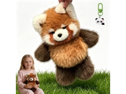 Brinquedo Pelúcia Interativo 55 Cm Que Corre, Anti-Stress Para
