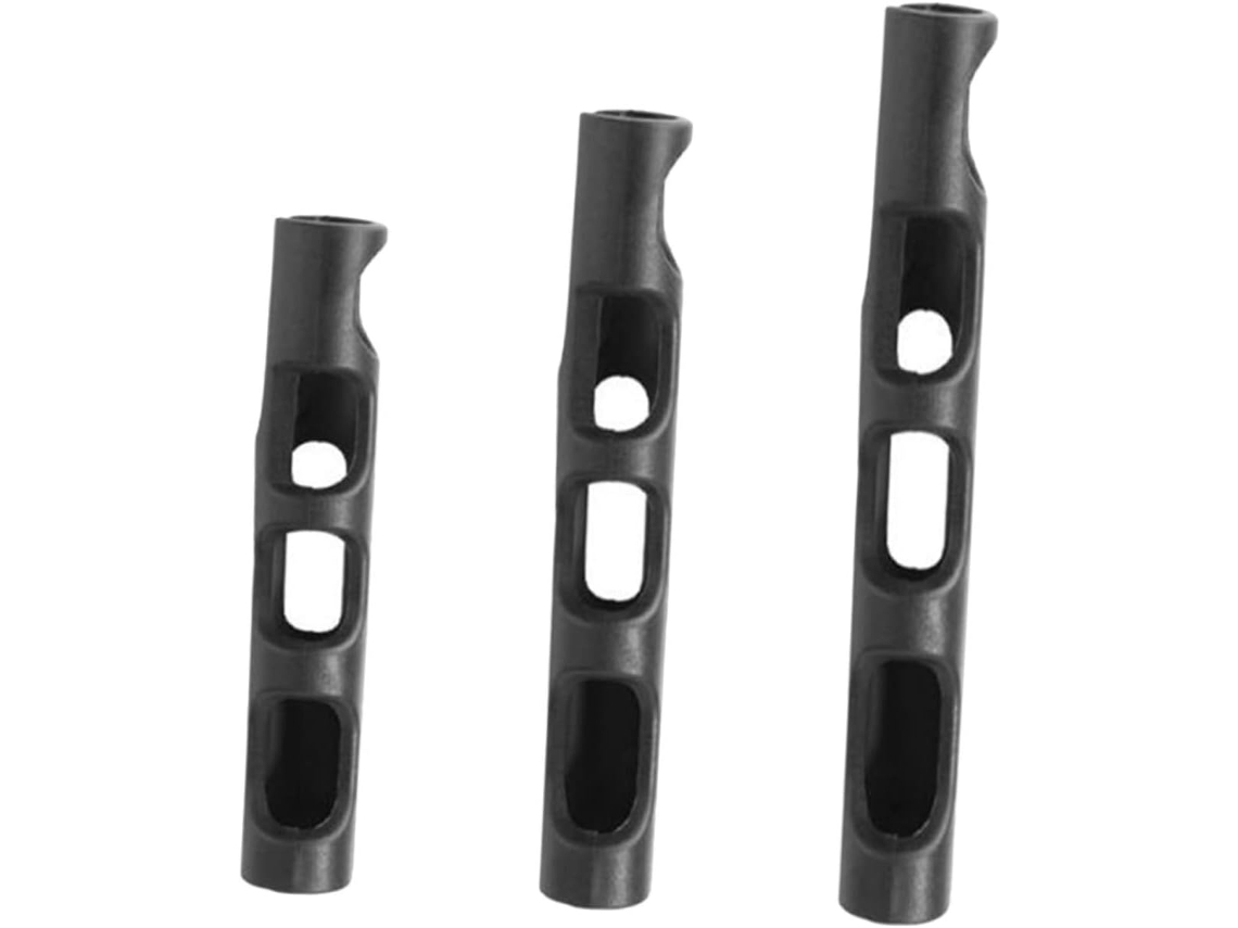 Corretor De Arco De Violino De Borracha Preta, Conjunto De 3