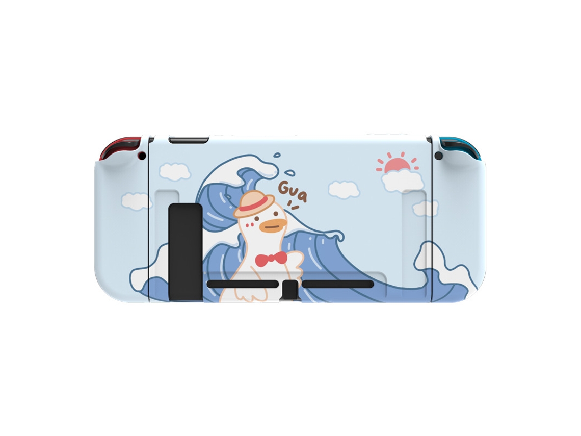 Capa Protetora Encaixável para Nintendo Switch, Capa Fina e Fofa de Tpu Macio para Console Ns e Controles Joy con BRILVIBERA
