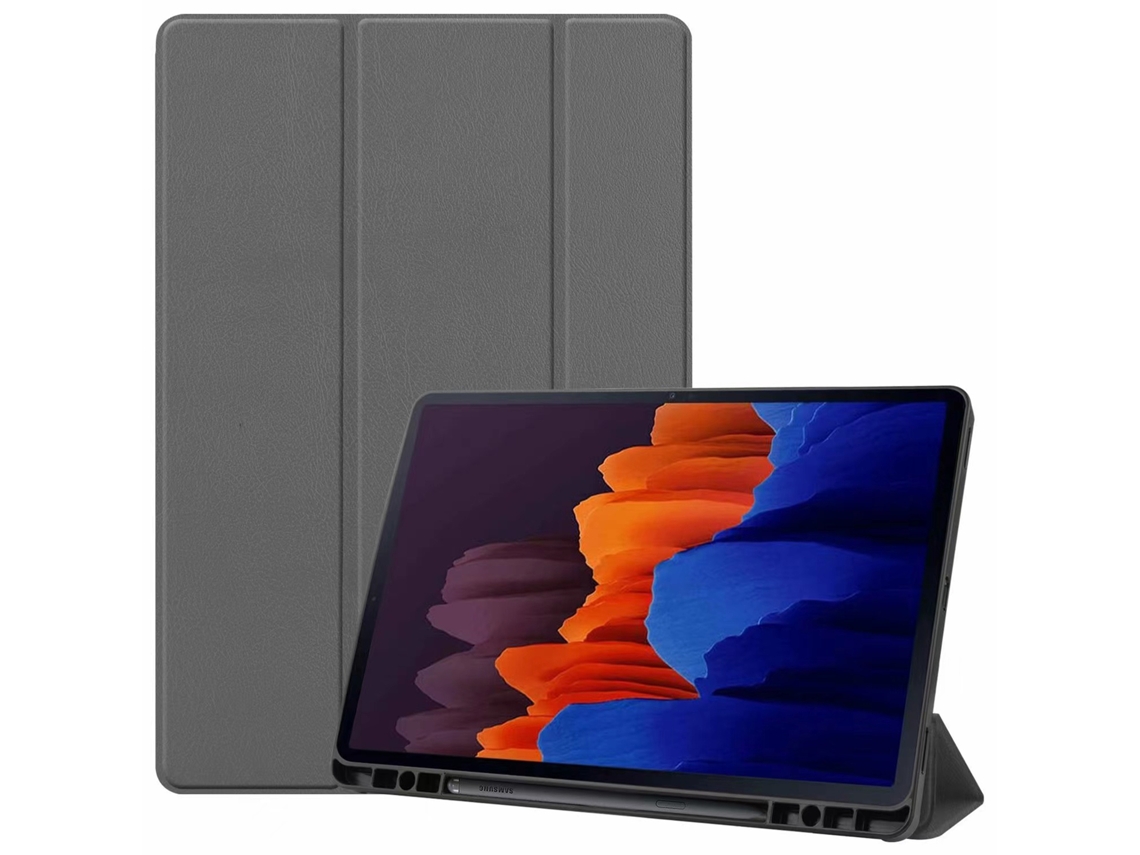 Capa para Tablet EOOCOO (material de Couro com Suporte Dobrável)