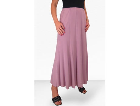 Saia de Mulher PAULO DUE Stretch Long Maxi Rosa (46/48)