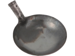 Concha De Limpeza Resistente Em Metal Preto Para Lama E Águas Residuais | Use