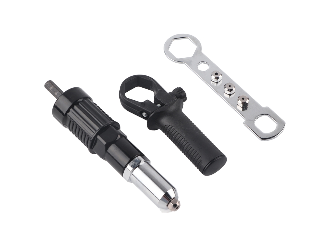 Primerox adaptador de Pistola de Rebite Elétrico Acessório de Parafusadeira com Boquillas 2,4 4,8mm