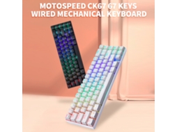 Teclado Mecânico LAXISCREED Rgb 67 Teclas