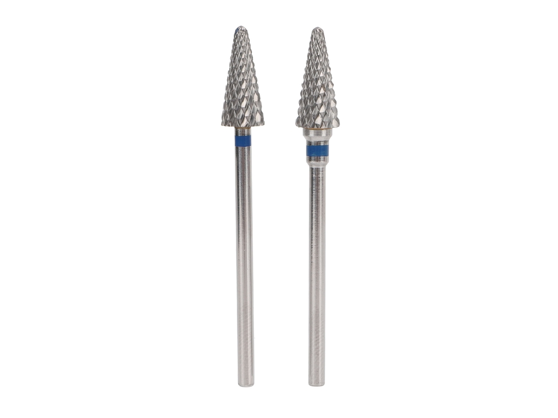 2pcs Broca De Precisão De Tungstênio Para Unha Cone Afunilado Remoção De Cutícula Ferramenta Manicure Pedicure Para Furadeira Elétrica 151 154