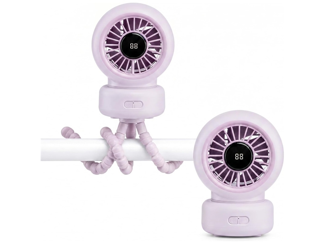 Clipe Carrinho 3600mah 3 Vel Led 16h Oscilação
