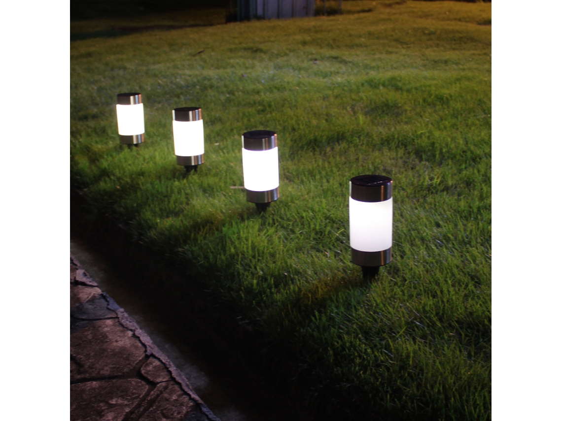 Luminária Solar de Jardim AQUAFORGE com estaca para exterior