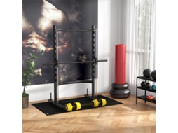 Conjunto de Halteres e Barras Ajustável 3 em 1, 25 Kg S/MARCA