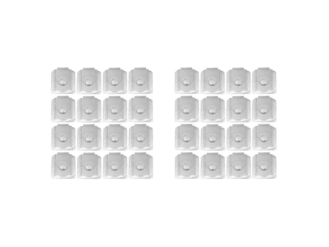 Conjunto De 32 Sacos De Filtro De Pó Para Aspirador De Pó Samsung Vca-adb90, Compatíveis Com A Base Clean Station Para Aspiradores Da Série Jet._ozo