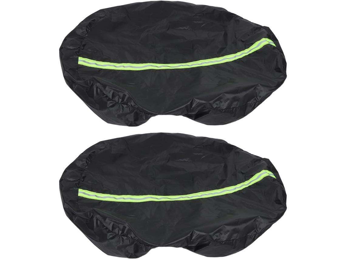 Conjunto De 2 Capas De Estepe Tamanho Xl, Impermeáveis, Resistentes Aos Raios Uv, Com Faixas Refletoras E Proteção Solar.