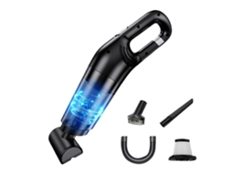 Lurelia Aspirador Portátil Sem Fios Para Carro, 10000 Pa, 120 W, 2000 Mah, 7,4 V, Usb, Preto