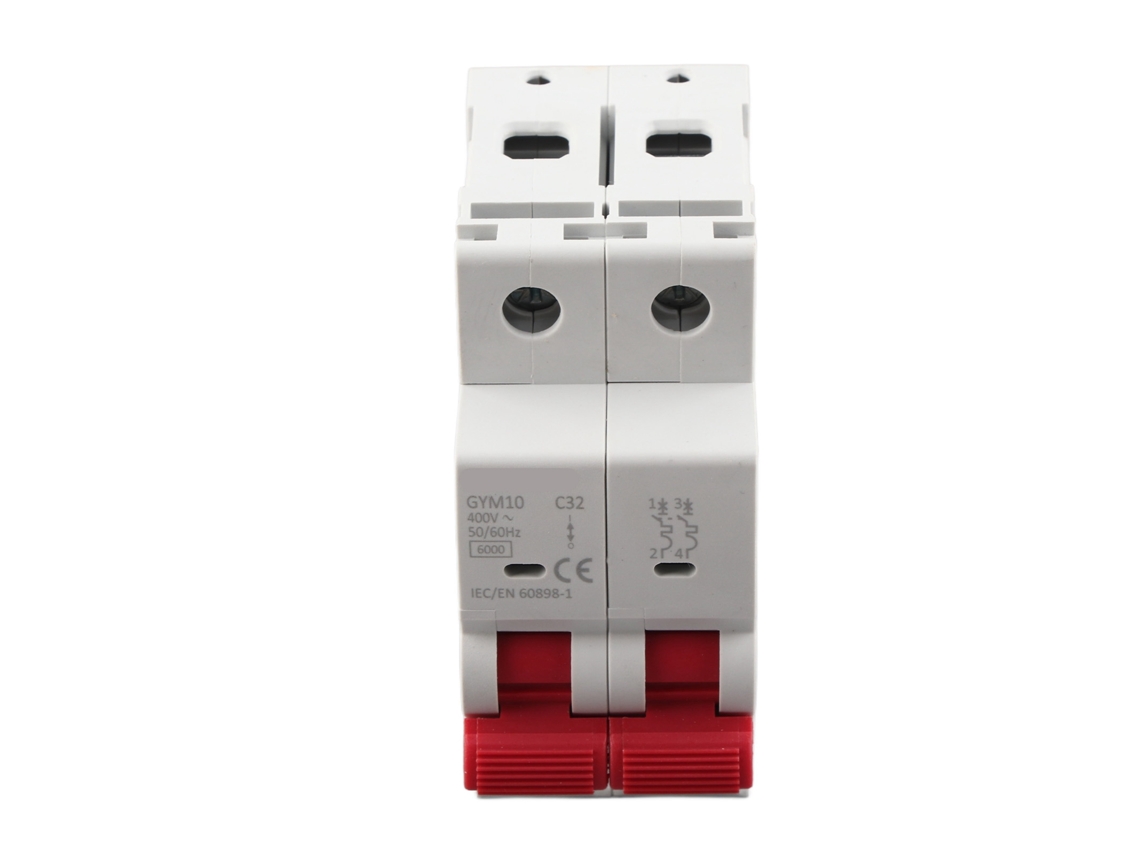 INTERRUPTOR de Circuito Miniatura 2p 6ka com Proteção contra Sobrecarga 32a 400v S/MARCA