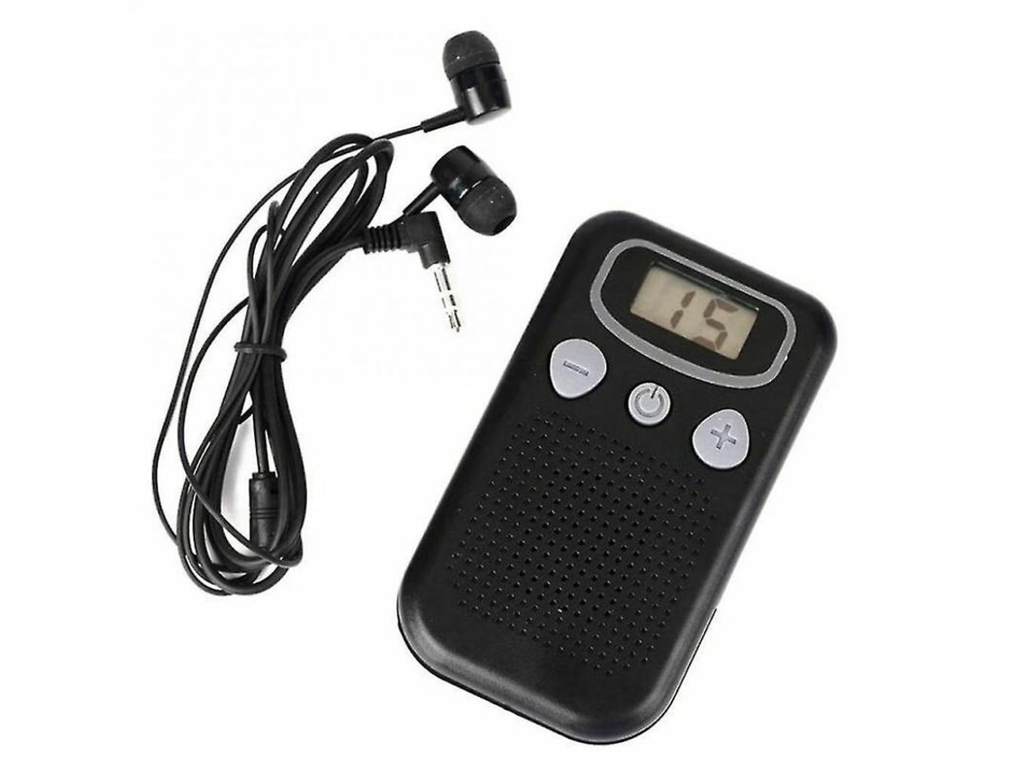 2026 audífono Digital Lcd Amplificador de Sonido com Rádio Fm para Idosos