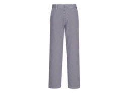 Calça Barnet Chef – Conforto E Estilo Na Cozinha Xadrez Azul / Xl
