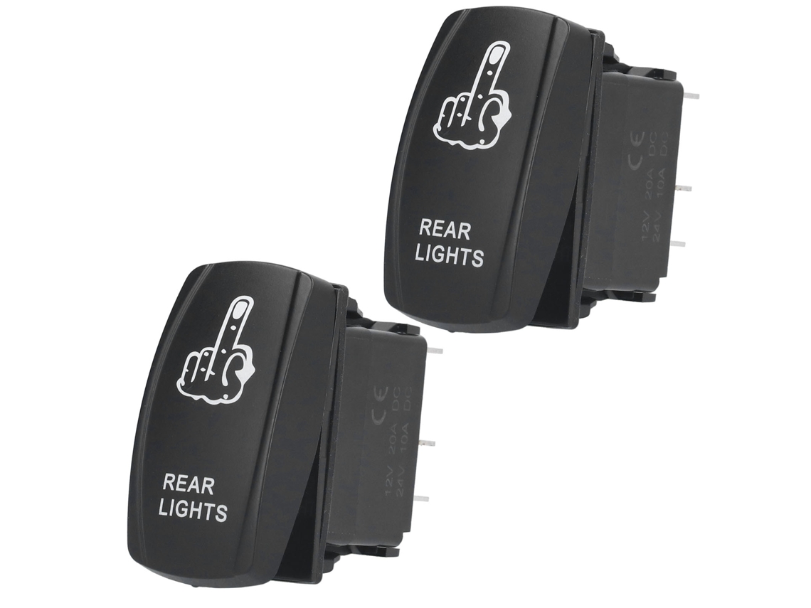 Interruptor de Palanca Impermeável 5 pinos 12v | S/MARCA