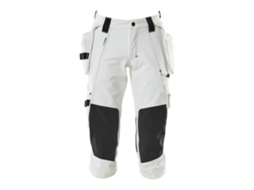 Calças Piratas Com Bolsos Pendurados Advanced 17049 Branco 54 MASCOT