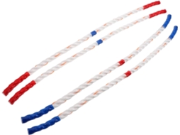 Conjunto De 4 Cordas Exercício Em Nylon Grosso E Resistente, Nas Cores Vermelha E Azul, Ideais Para Ginástica E