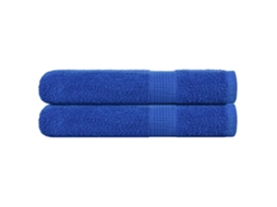 Sauna Towel, Sauna Towels Vidaxl Azul Algodão (80 X 200 Cm)