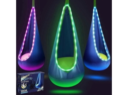 Cadeira de Balanço Sensorial Led Luz Travesseiro Inflável Nova Line