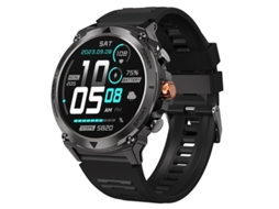 Smartwatch com Bluetooth, Chamadas, Rastreamento Esportivo, Ao Ar Livre, 1,43 Polegadas, Display Amoled, Monitoramento de Frequência Cardíaca, Bestvite