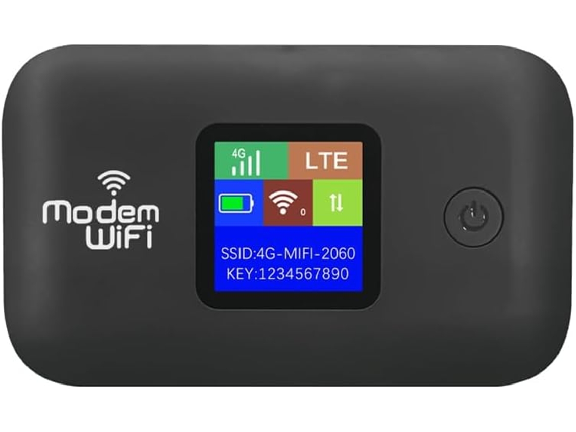 Roteador Wi-fi 4g Sem Fio, Mini Modem Hotspot Portátil Para Uso