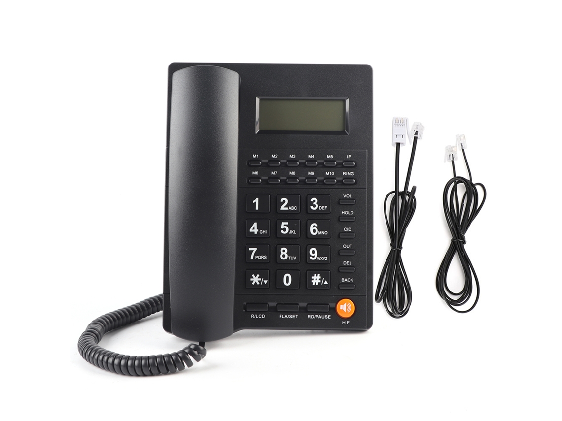 Aetheria telefone Fixo de Mesa com Identificação de Chamadas para Escritório e Casa